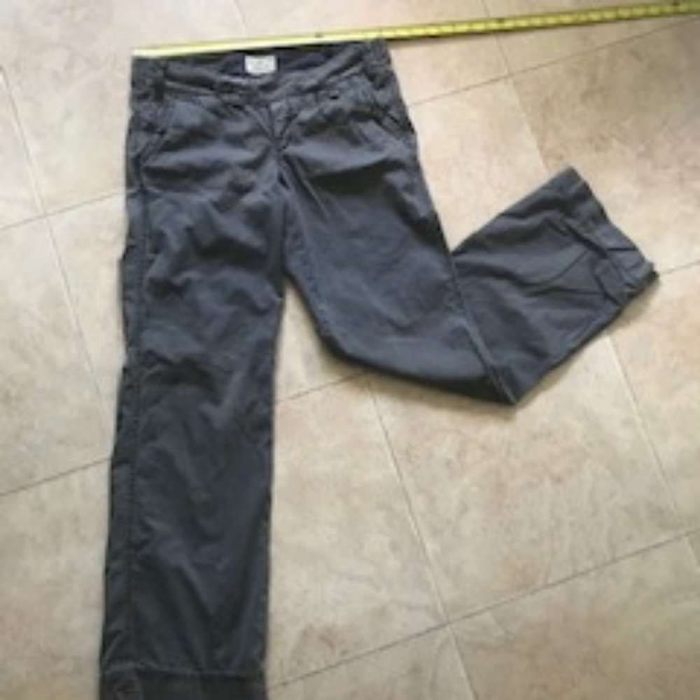 American Eagle Vintage Pants Blue/Grey Button-up Size 8